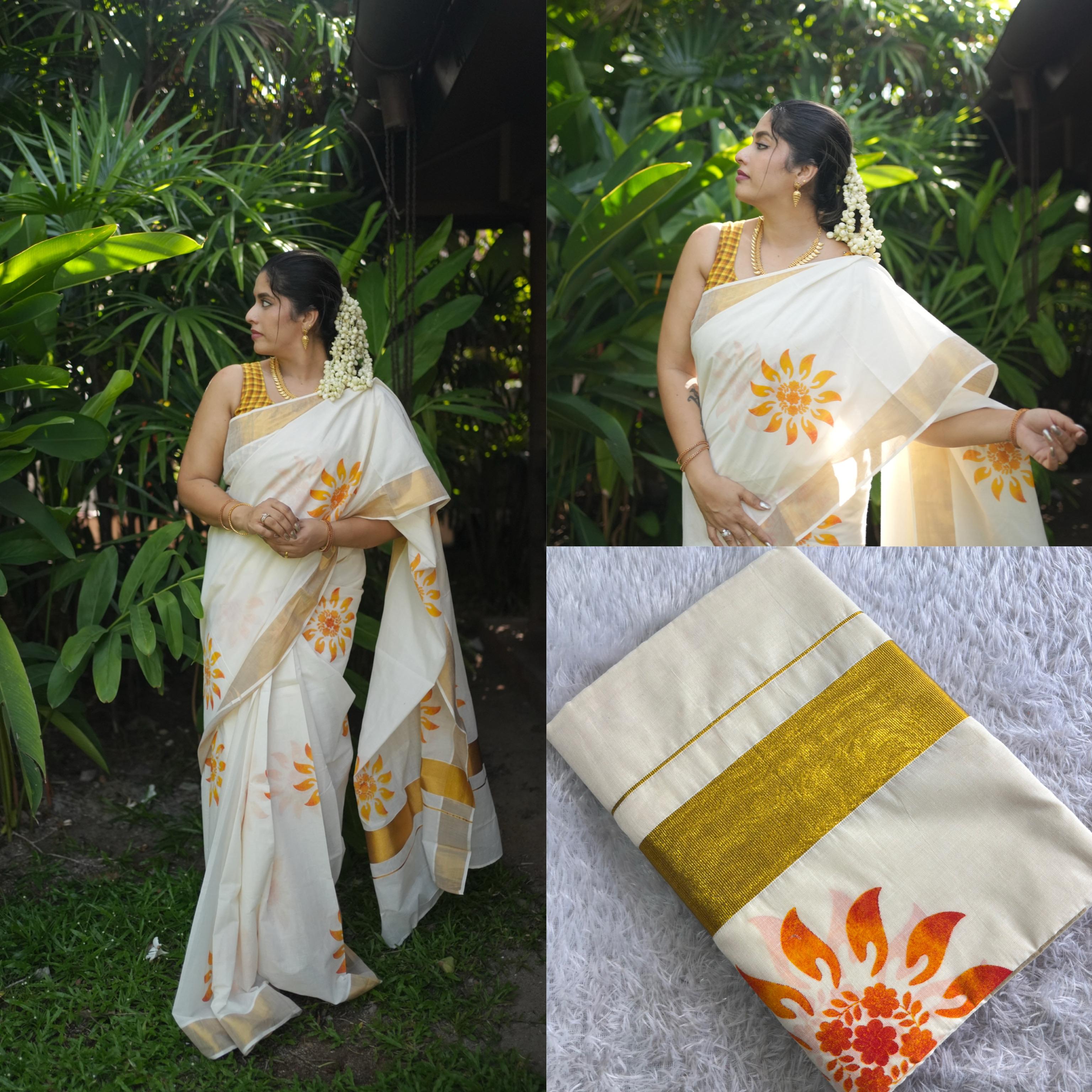 Cotton saree 